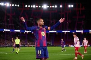 西超杯-拉菲尼亚双响维尼修斯一条龙 巴萨卫冕 西超杯-拉菲尼亚双响维尼修斯一条龙 巴萨卫冕